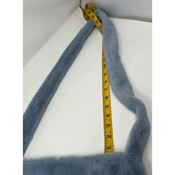 Blue Furry Shoulder bag - Picture 6 of 8